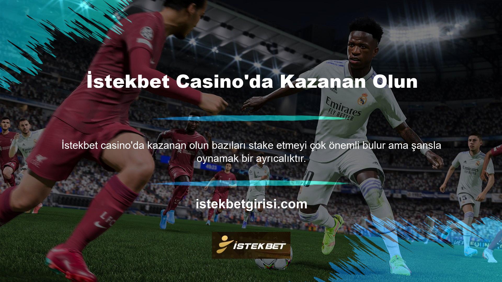 Burada İstekbet, casino oyunları oynamak için ihtiyacınız olan tüm bilgileri size vermeye çalışıyor