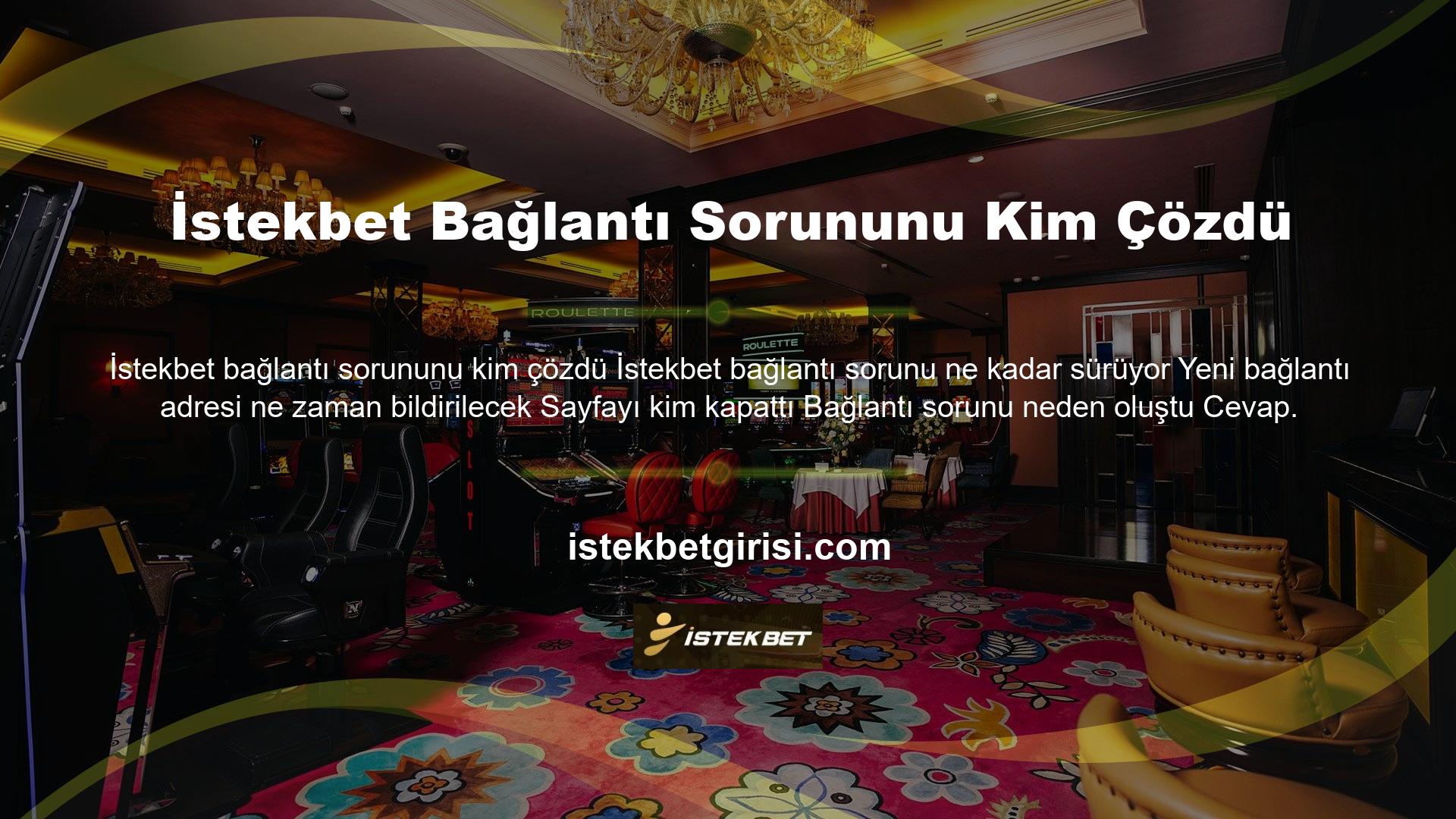 Peki bağlantı sorunu olduğu zaman bağlantı sorununu kim çözecek? Sadece bir şirket sertifikalıdır